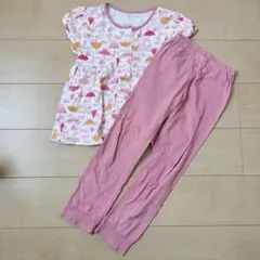 Ampersand パジャマ 120 130cm 傘柄 ピンクのサムネイル