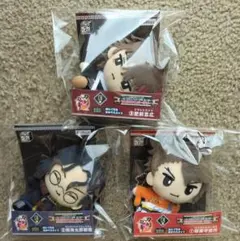 FuRyuみんなのくじ・刀剣乱舞ONLINE・E賞ぬいぐるみマスコット3種セット