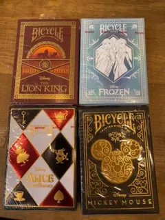 BICYCLE　ディズニー　4点セット