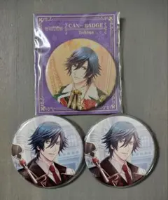 うたプリ　一ノ瀬トキヤ 缶バッジ 3個セット　シャニライ