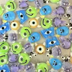 モンスター・目デザイン ネイルパーツ25p