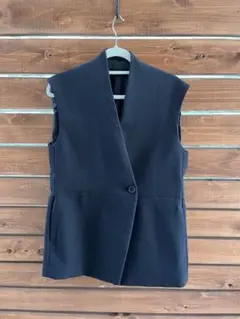 DRESSLAVE ベスト　丈長め★ タグなし未使用⭐︎38 ブラックのサムネイル