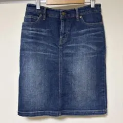 無印良品　デニムスカート　サイズ58のサムネイル