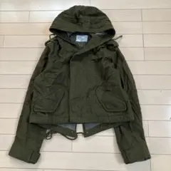 2.6 BEAMS BOY ビームスボーイ ミリタリージャケット カーキ 古着