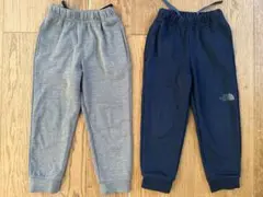 ノースフェイス　ジャージパンツ 色違い2セット　100