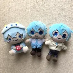 すとぷり　ころんくん　ぬいぐるみキーホルダー　３体セット