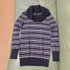Gap グレー ストライプ セーター XS
