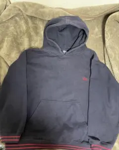 90s OLD STUSSY 鬼フェード パーカー 裏サーマル 激レアストリート