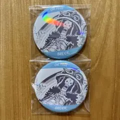 ワンピース レインボー缶バッジ ブルック 2点のサムネイル