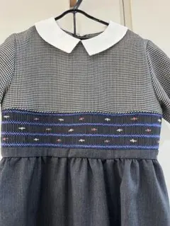 上品可愛い⭐︎スモッキング ワンピース