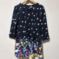 スーパービューティー 花柄ジャージチュニック 40 春物Mサイズのサムネイル