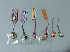 ご当地キティ 根付ストラップ 6点セット