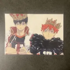 ハイキュー　ハイキュー展　ゲンガ×タイカン　ポストカード　日向翔陽　影山 飛雄