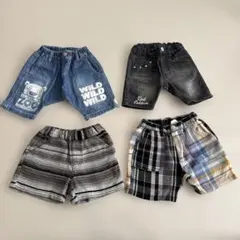 ベビーショートパンツ4点セット 90cm