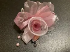 美品　入学式　コサージュ