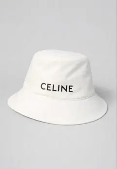 【正規品】CELINE バケットハット ホワイト Lサイズのサムネイル