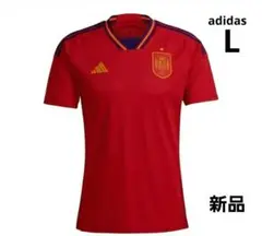 新品タグ付 adidas 2022年スペイン代表 サッカーシャツLサイズ