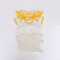 UNIQLO ベビー用半袖ボディスーツ70 4着セット