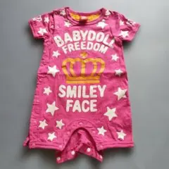 BABYDOLL ロンパース 王冠 スター柄のサムネイル