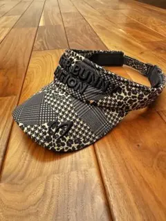 マスターバニー ヒョウ柄　サンバイザー バイザー　美品