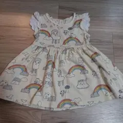 クレードスコープ　プリント　ワンピース 90cm