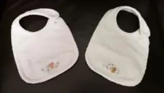 ファミリア　familiar 　スタイ　よだれかけ　くま　2枚セット　美品