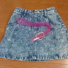 PINKラテ デニムスカート140㎝のサムネイル