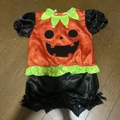 ハロウィン　かぼちゃデザイン コスチューム　80-90cm