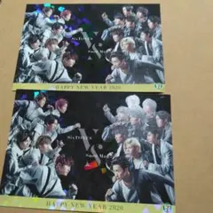 SixTONES SnowMan NewYear セブンイレブン 2枚セット