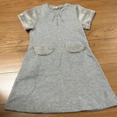 美品　ファミリア　スエットワンピース120130