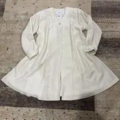 ハナエモリ　コート　ホワイトのサムネイル