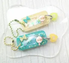 レジン 大人かわいい cafe シェイカーキーホルダー - メルカリ