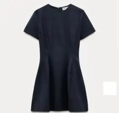 Zara ZWコレクション　チェック　ワンピース