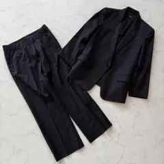 セオリー　セットアップ　スーツ　ストライプ　1B ブラック　近年モデル