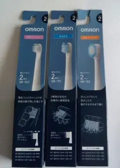 ③　電動歯ブラシの替えブラシ 各2本入3箱　 オムロンのサムネイル