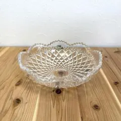 【大サイズ】HOYA クリスタルガラス ガラスボウル 大鉢のサムネイル