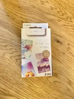 キャノンスマホプリンター インスピックZINK フォトペーパー50枚 光沢シール