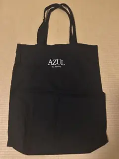 AZUL by moussy 黒コットンバッグ