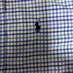 Ralph Lauren チェック柄 150 長袖シャツ M