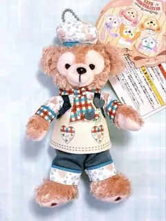ダッフィー ハートウォーミングデイズ ぬいぐるみバッジ