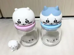 【美品】ちいかわ ハチワレ キャンディボトル キャンディーボトル 瓶 2個セットのサムネイル