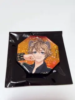 ツイステッドワンダーランド ブレイジングジュエル ホログラム缶バッジ ラギー