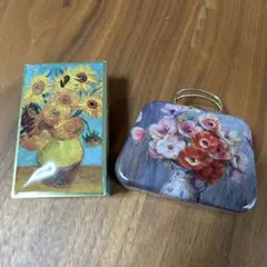 ゴンチャロフ ガルニエ 缶 ひまわり、アネモネ