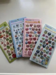 ボンボンドロップシール4枚セット