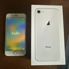 Apple iPhone 8 ホワイト 本体+ゴールド