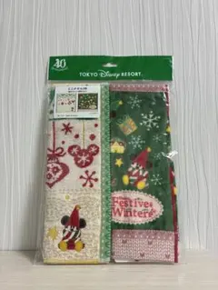 東京ディズニーリゾート 2023年クリスマスミニタオル2枚セット