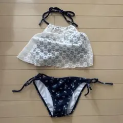 dazzlin 花柄セパレート水着 Mサイズ