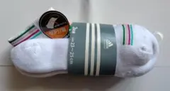 adidas ストライプソックス 3足セット 23〜25 cm