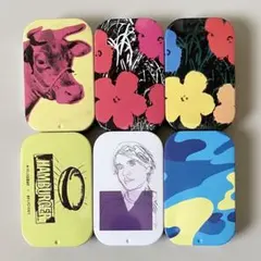 アンディ・ウォーホル　UHA味覚糖　タブレット　アート缶　まとめ売り