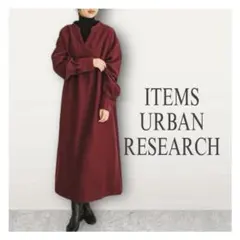 アイテムズ アーバンリサーチ コーデュロイスキッパーワンピース